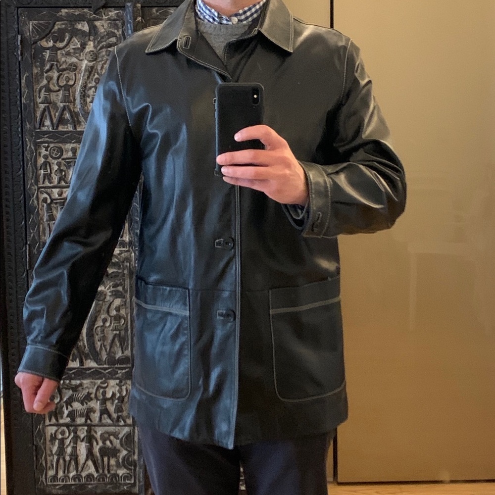 Mario Caldi Fall Leather Jacket